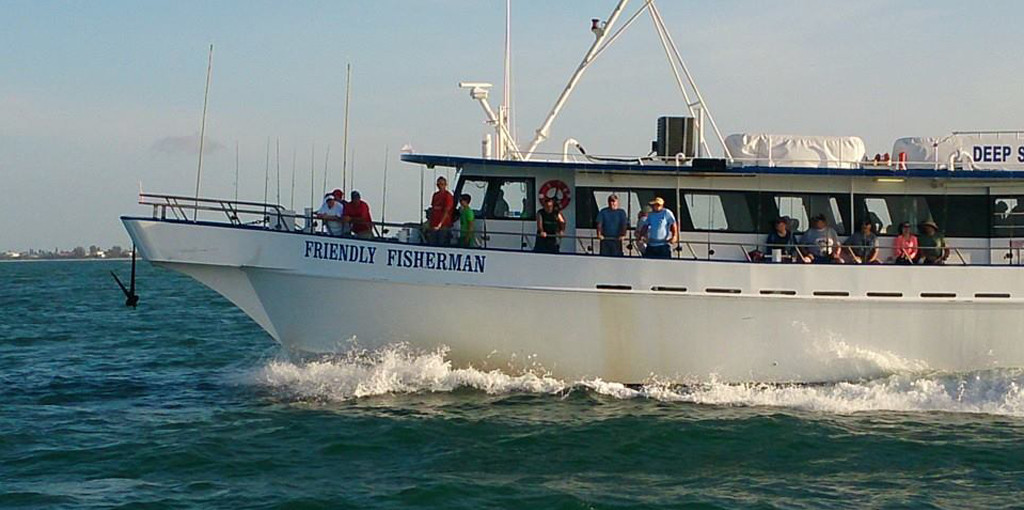 10 hour all day fishing charters Tampa Bay Florida