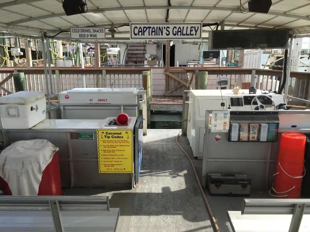 Private Charter Galley/Catering Options