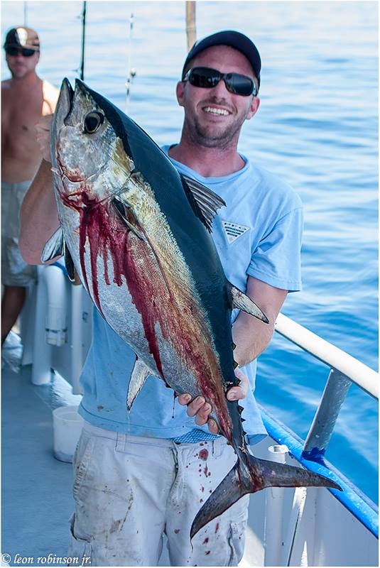 twelve hour long-rang amberjack yellowtail tuna red grouper Hubbard's Marina offshore deep