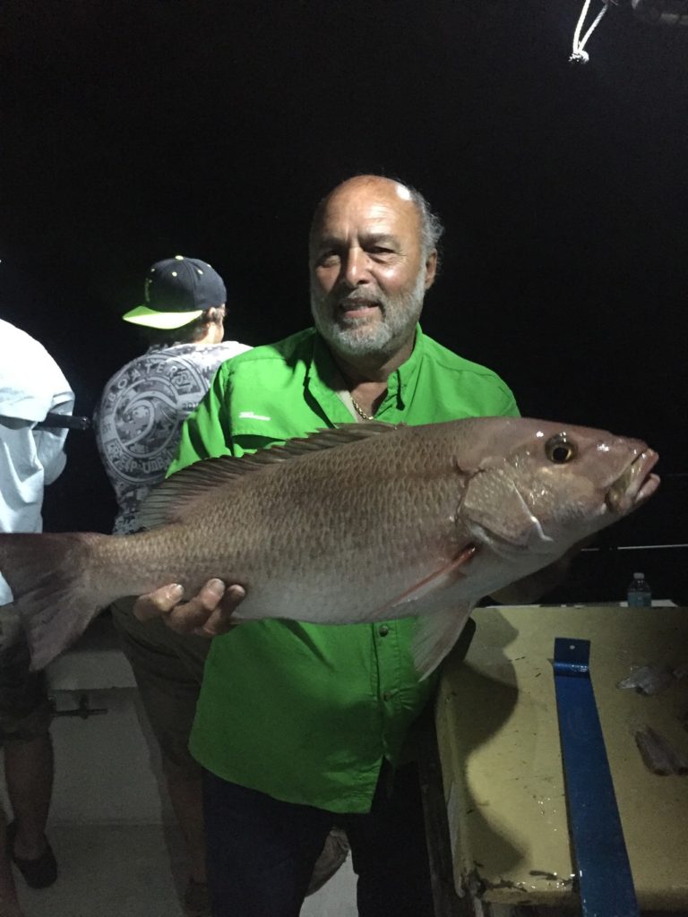Monster mangrove snapper caught aboard the Brandon Smith private charter aboard the HUB at Hubbard's Marina
