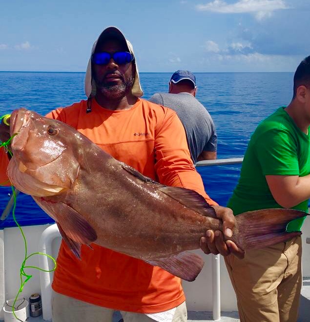 Allen Miller monster red grouper