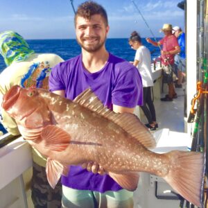 Monster Red Grouper Caught By Hubbard's Marina in Johns Pass, FL