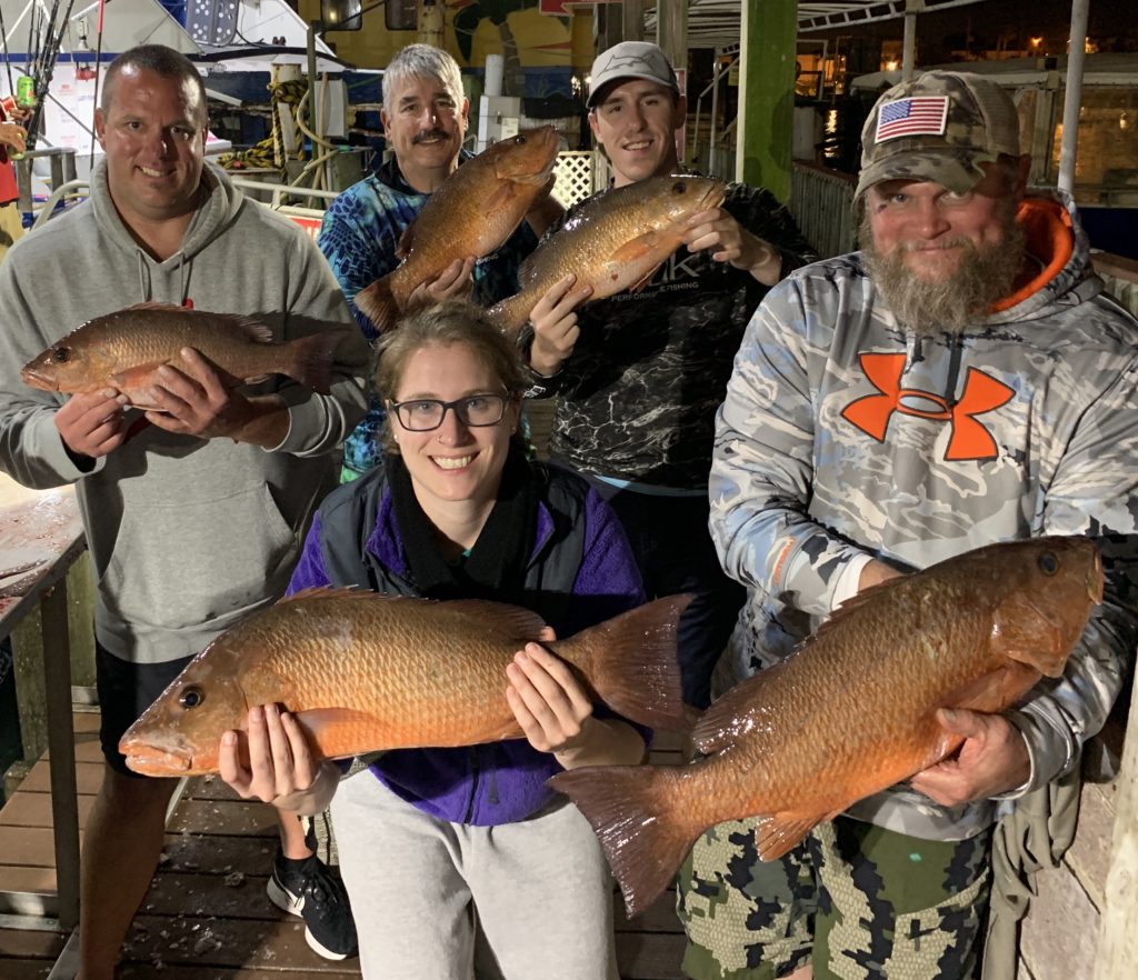 12 Hour Night Fishing Trip, Hubbard's Marina