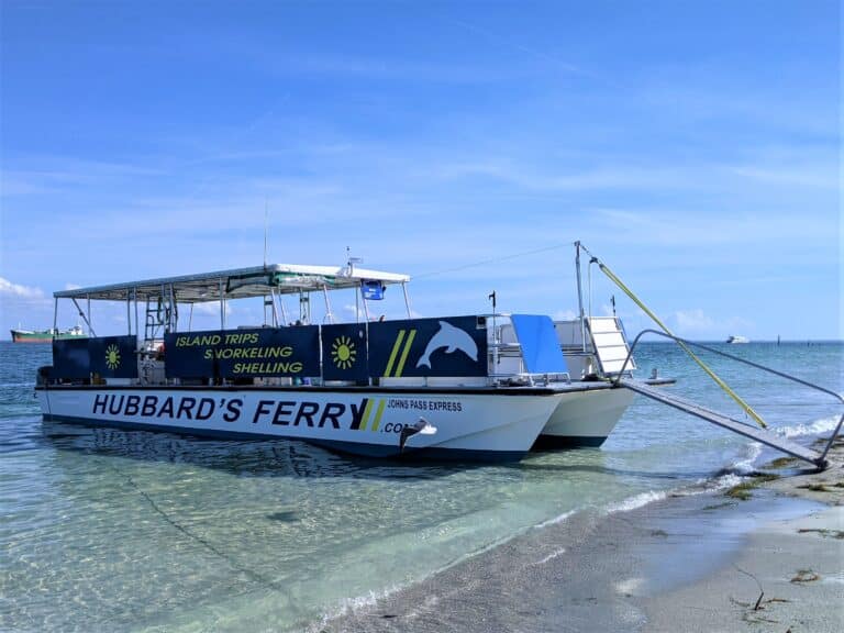 Hubbard's Ferry Egmont Key Ferry Shell Key Ferry Ana Maria Island