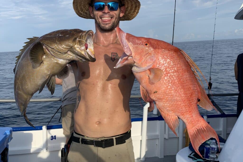 OFFSHORE - hogfish and black grouper