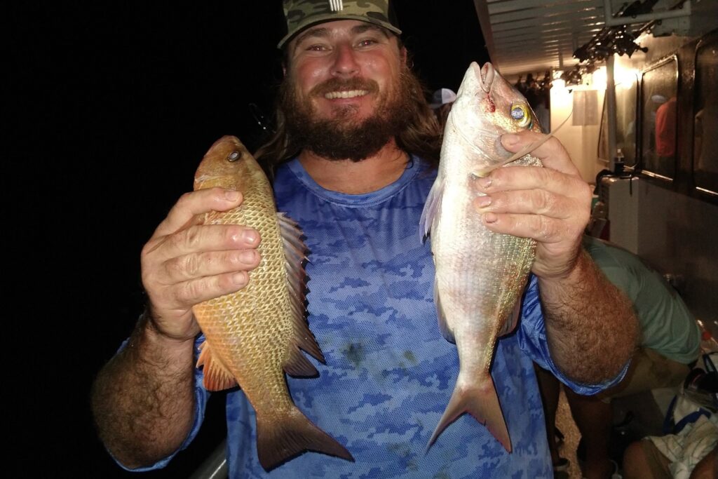 OFFSHORE - mangrove snapper & porgy