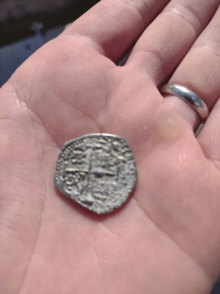 Atocha coin found on Egmont key with Hubbard's Marina Egmont key ferry