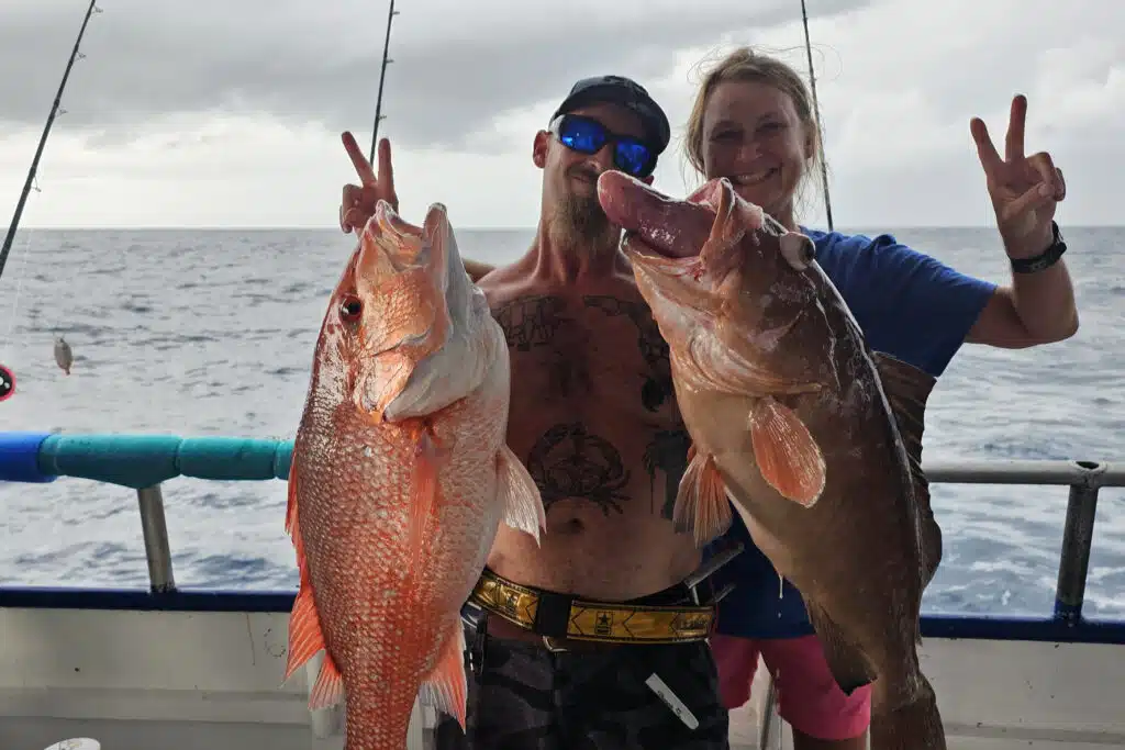 OFFSHORE - red snapper and red grouper